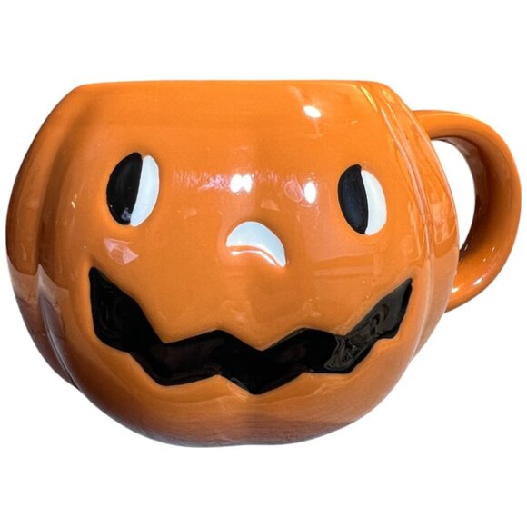 Target HYDE AND EEK Stoneware Jack-O-Lantern Pumpkin Mug - Picture 1 of 11